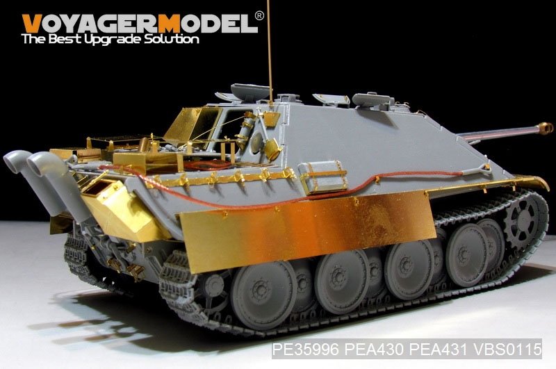 Kit de mise à niveau de base Voyager Model PE35996 pour Jagdpanther G2 de la Seconde Guerre mondiale, compatible avec la maquette TAKOM 2118 au 1/35 – image 3