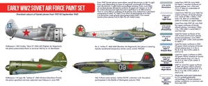 Hataka HTK-AS33 Early WW2 Soviet Air Force paint set (8x17ml) – imagen 2