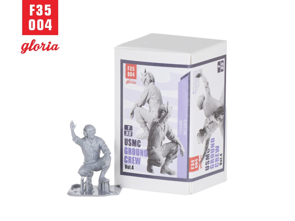Gloria F35004 USMC Ground Crew Type 4 3D Printed Figures 1/35 – Bild 5