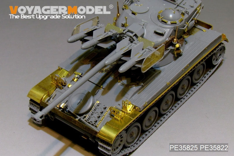 Voyager Model PE35825 Modern French AMX-13/75 w/SS-11 ATGM light tank basic (smoke discharger, Atenna base Include）For TAKOM 2038 1/35 – imagen 9