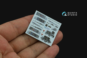 Quinta Studio QD+72178 Su-27UB 3D-Printed &amp;amp; coloured Interior on decal paper (Trumpeter) (with 3D-printed resin part) 1/72 – imagen 5