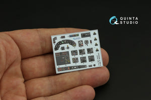 Quinta Studio QD48366 Ju 88A-4 3D-Printed &amp;amp; coloured Interior on decal paper (ICM) 1/48 – immagine 9