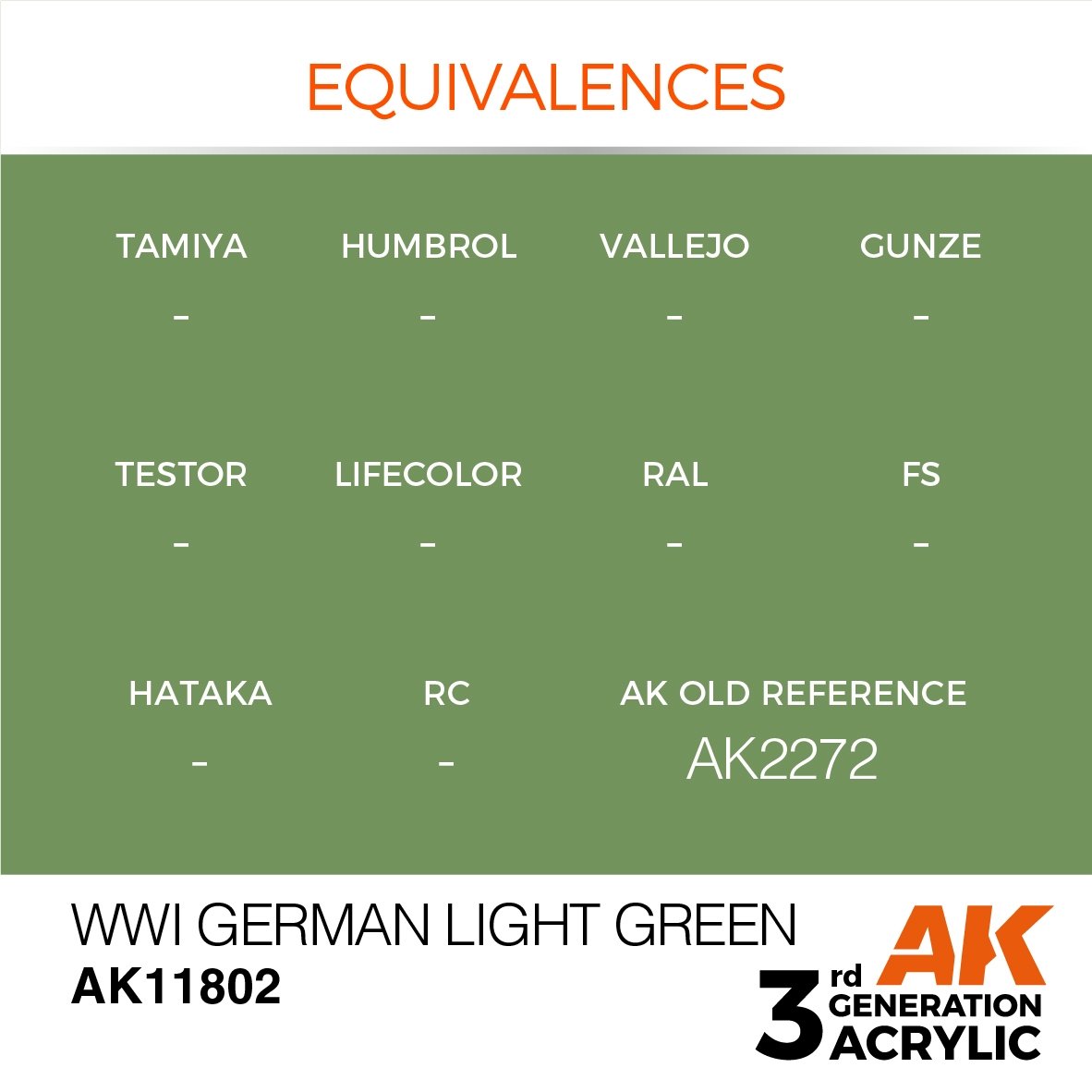 AK Interactive AK11802 WWI GERMAN LIGHT GREEN – AIR 17ml – imagen 3