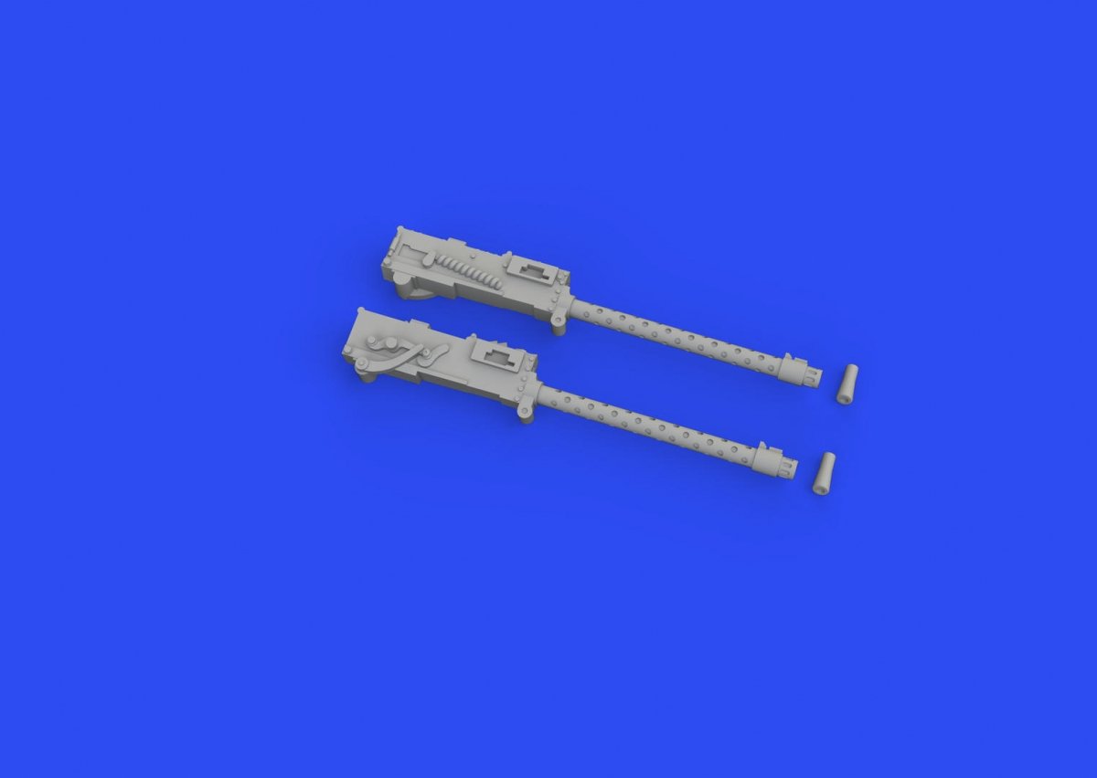 Eduard 648847 A6M2-N Rufe cannon barrels &amp; cockpit guns PRINT EDUARD 1/48