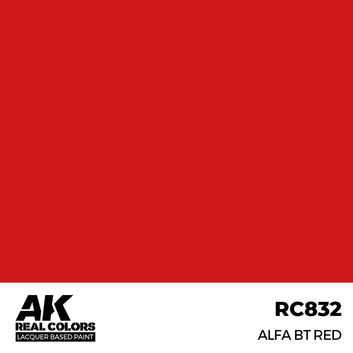 AK Interactive RC832 Alfa BT Rouge 17 ml