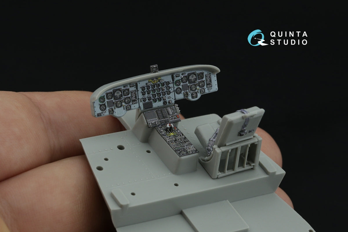 Quinta Studio QD48506 CH-47A 3D-Printed coloured Interior on decal paper (Italeri) 1/48 – imagen 11
