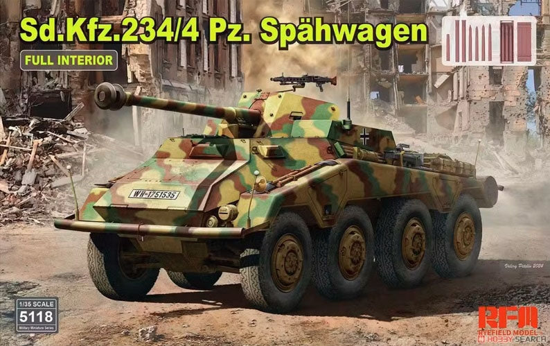 Voyager Model PE351302 WWII German Sd.Kfz 234 storage box late version For RFM 5110 1/35 – image 6