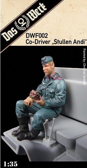 Das Werk DWF002 Figurine copilote &amp;quot;Stullen Andi&amp;quot; 1/35