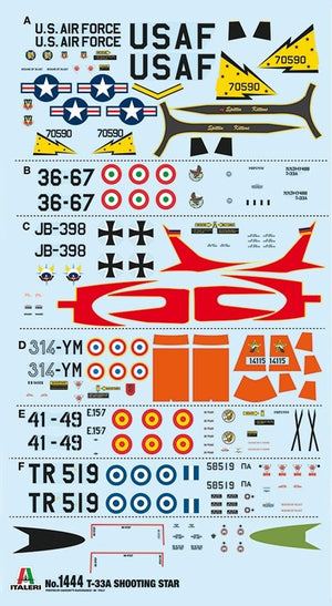 Italeri 1444 T-33A SHOOTING STAR 1/72  – image 2