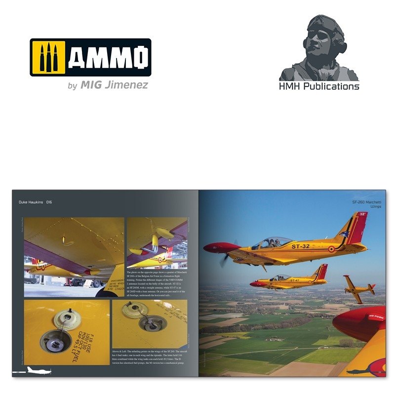 HMH Publications DH-016 SIAI Marchetti SF.260 (English VErsion) – Bild 3