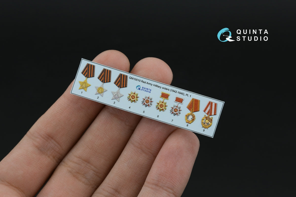 Quinta Studio QM10010 Red Army military orders (1942-1945) pt.1 1/10 – immagine 5