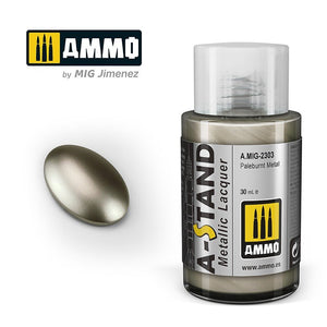 Munitions pour Mig 2303 A-STAND, métal brûlé pâle, 30 ml