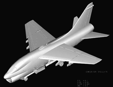 Hobby Boss 87212 A-7K CORSAIR II 1/72 – immagine 3