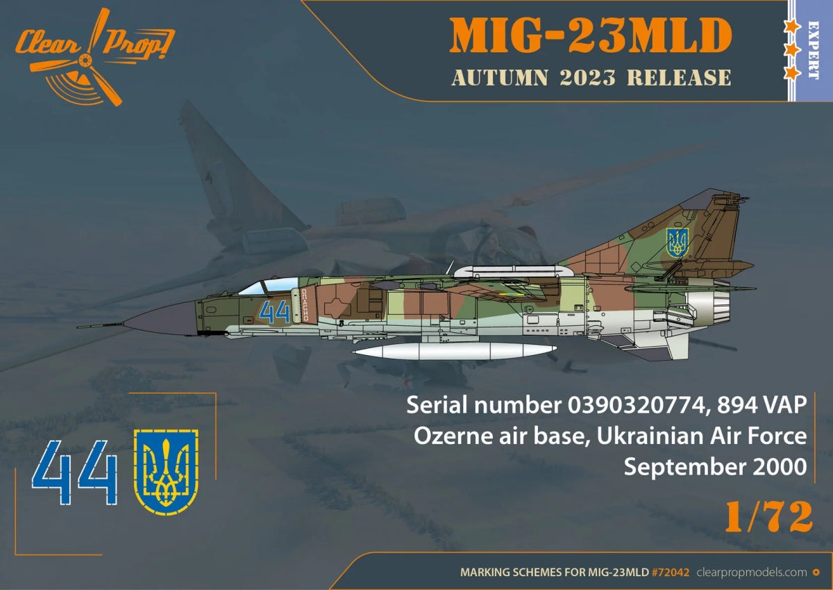 Clear Prop! CP72042 MiG-23MLD The last Ukrainian Flogger-К EXPERT KIT 1/72 – imagen 5