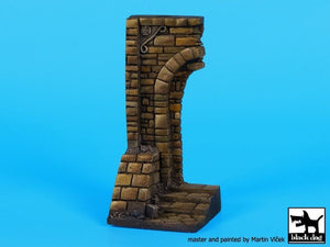 Black Dog D35072 Ruined entrance with stairs base 1/35 – zdjęcie 4