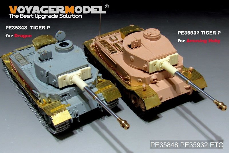 Voyager Model PE35932 WWII German Panzerkampfwagen VI (P) For AMUSING 35A023 1/35 – zdjęcie 12