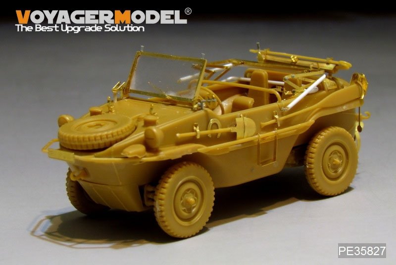 Voyager Model PE35827 WWII German Schwimmwagan Type 166 (For HERO 35001) 1/35 – Bild 2