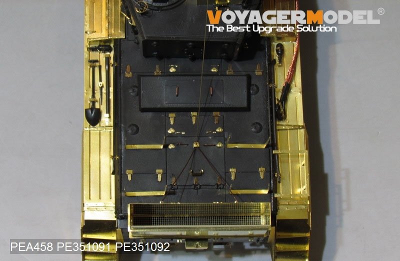 Voyager Model PEA458 WWII UK Cromwell Mk. IV/Centaur C.S.Mk IV Deep Wading Trunks（For TAMIYA 35221/35232) 1/35 – Bild 7