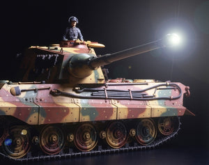 Tamiya 56018 R/C GERMAN HEAVY TANK TYPE VI KING TIGER PRODUCTION TURRET FULL-OPTION COMPLETE KIT 1/16 – Bild 6