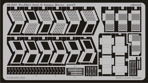 Eduard 36022 Pz.38(t) Ausf. G Ammo. Boxes 1/35 Dragon – image 2
