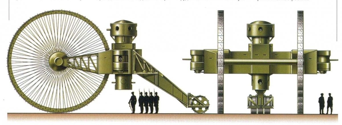 Zebrano SEA031 Lebedenko Tank (Tsar Tank) WWI 1/72 – Bild 3