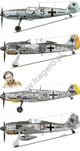 Kagero 97006 JG 26 Jagdeschwader &amp;quot;Schlagater&amp;quot;(decals) EN – Bild 2