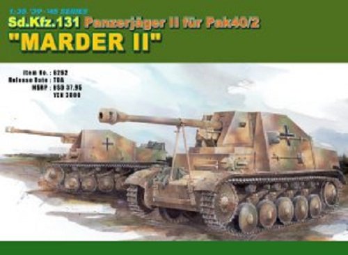 Dragon 6262 Sd.Kfz. 131 Panzerjaeger II fourrure Pak 40/2 "Marder II (1/35)