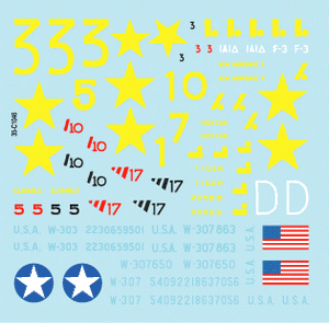 Star Decals 35-C1046 US in North Africa 1942-43 # 2 1/35 – imagen 3