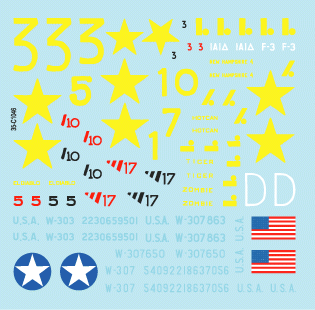 Star Decals 35-C1046 US in North Africa 1942-43 # 2 1/35 – imagen 3