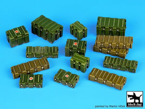 Black Dog T35067 Universal modern plastic boxes accessories set 1/35 – immagine 5