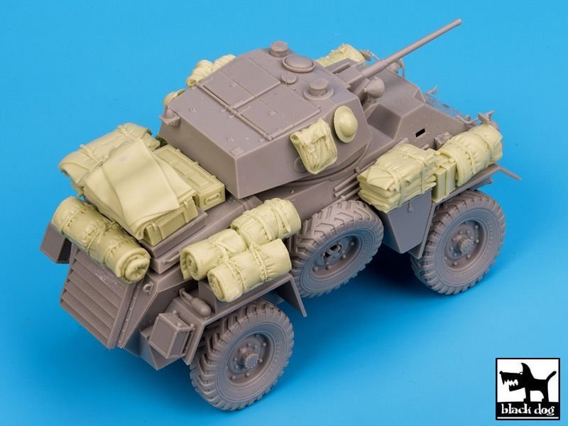 Ensemble d&amp;#39;accessoires Black Dog T35059 pour Humber Mk IV britannique au 1/35 – image 5
