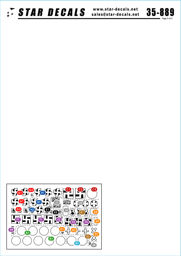 Star Decals 35-889 BA-10 et BA-20 en service à l&amp;#39;étranger 1/35 – image 2
