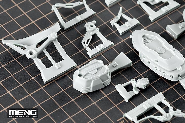 Meng Model SPS-078 BMW R nineT Option 719 customized upgrade kit 1/9 – image 4