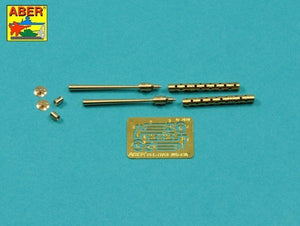 Aber 16L-18 Set of 2 barrels for guns MG13k (short) used in German light tank Pz.Kpfw. I, Ausf. A/B 1/16