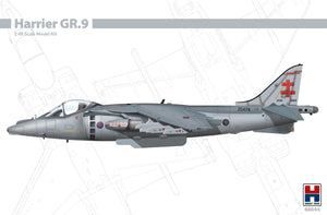 Hobby 2000 48044 Harrier GR.9 ( Hasegawa + CARTOGRAF + MASKS ) 1/48