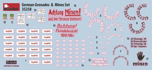 MiniArt 35258 GERMAN GRENADES &amp;amp; MINES SET 1/35 – immagine 4