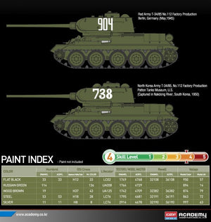 Academy 13290 T-34/85 No.112 Factory Production 1/35 – Bild 6