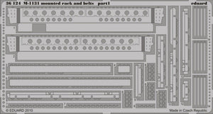 Eduard 36124 M-1131 mounted rack and belts 1/35 Trumpeter – Bild 2