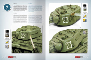 AMMO of Mig Jimenez 6600 How to Paint 4BO Green Vehicles Solution Book – imagen 3