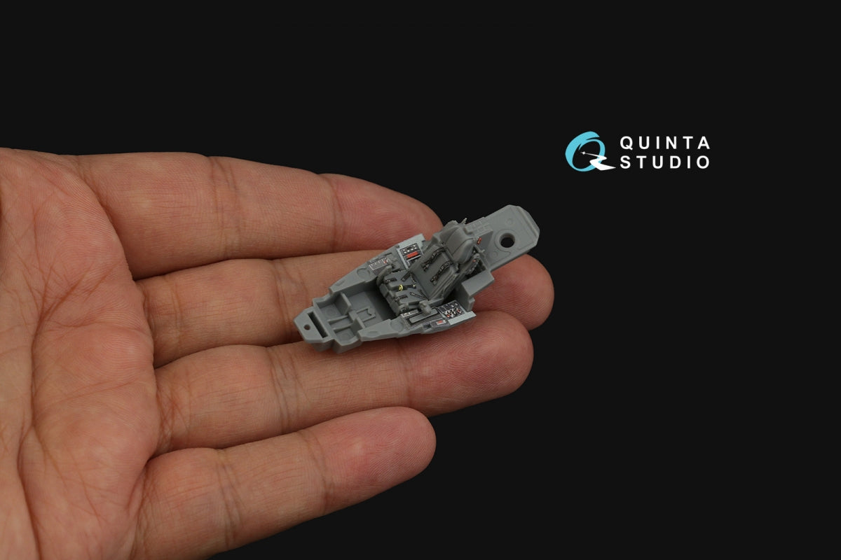 Quinta Studio QD72051 F-35A Lighting II 3D-Printed &amp;amp; coloured Interior on decal paper (Tamiya) 1/72 – immagine 9