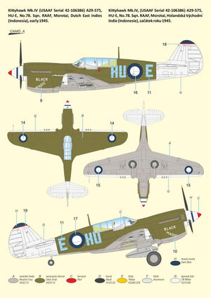 Special Hobby 72484 Kittyhawk Mk.IV &amp;#39;Over The Mediterranean and the Pacific&amp;#39; 1/72 – imagen 5