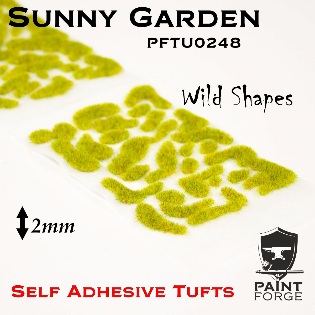 Paint Forge PFTU0248 Tufts: Wild Sunny Garden 2mm