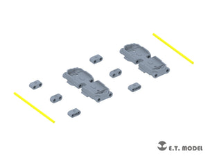 E.T. Model P35-421 JGSDF Type10 Tank Workable Track Type.1 1/35 – immagine 4