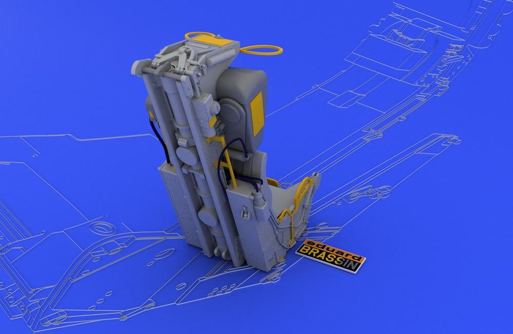 Eduard 632002 F-4B/ J/N/ S seat 1/32 (Tamiya) – zdjęcie 3