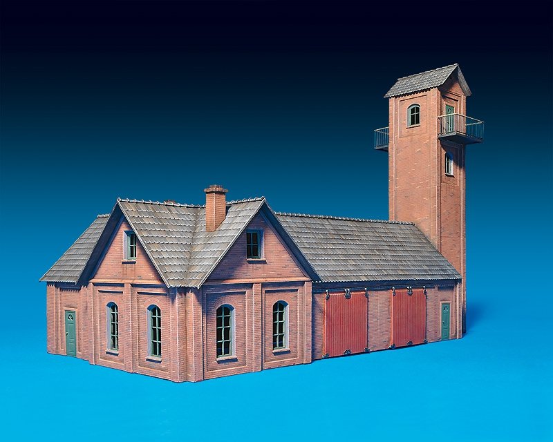 MiniArt 72032 FIRE STATION 1/72 – image 3