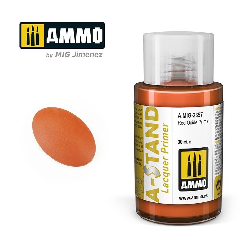Amorçage à l'oxyde rouge Ammo of Mig 2357 A-STAND 30ml 