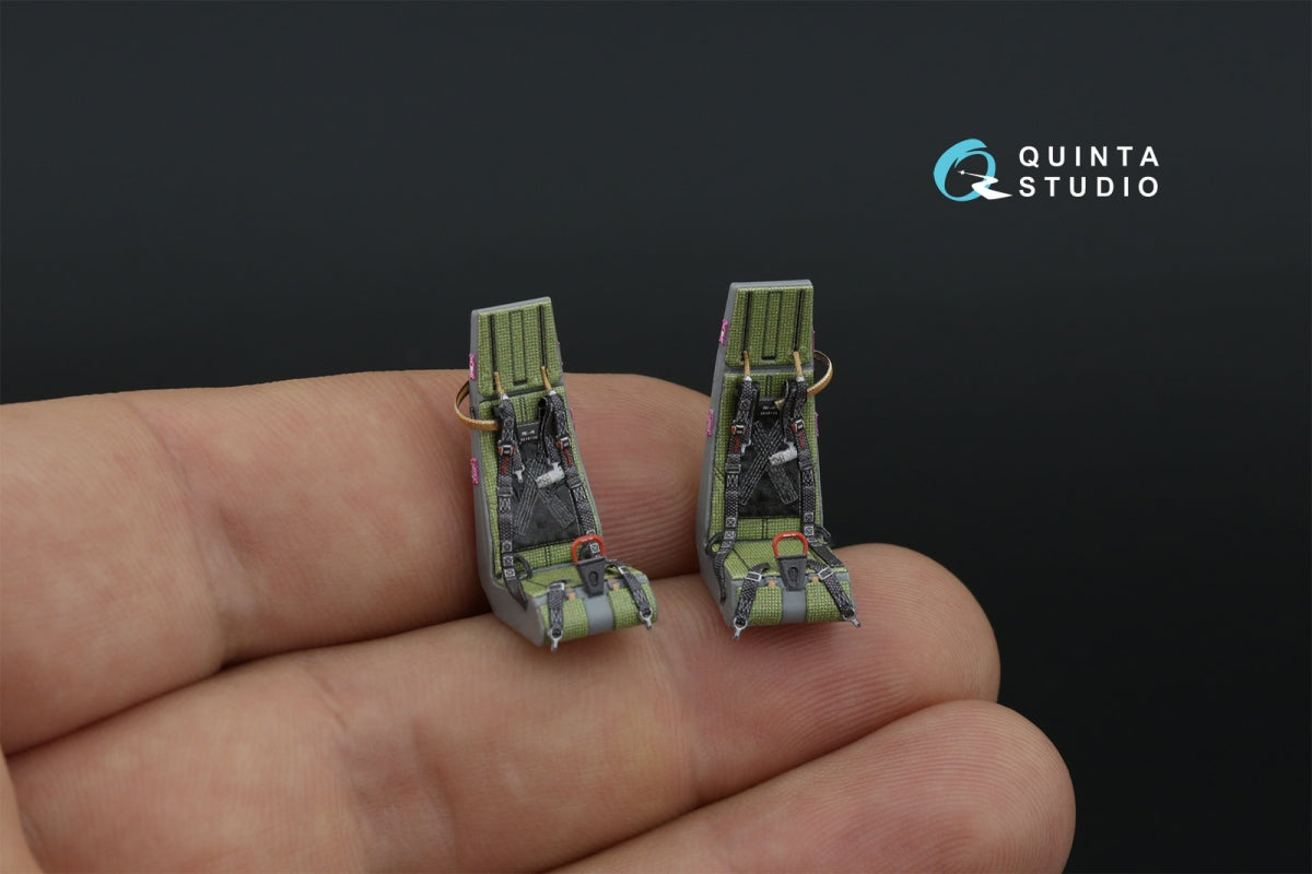 Quinta Studio QD48470 Ka-52 3D-Printed colored Interior on decal paper (Zvezda) 1/48 – image 12