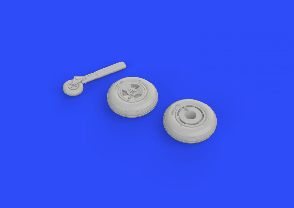 Eduard 672142 Spitfire Mk. XVI wheels - 3 spoke 1/72 EDUARD – Bild 4