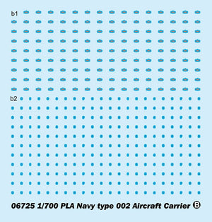 Trumpeter 06725 PLA Navy type 002 Aircraft Carrier 1/700 – image 8