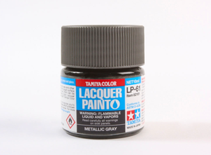 Tamiya 82161 LP-61 Metallic Gray 10ml – imagen 3